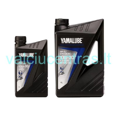 YAMALUBE 10W30 variklio alyva 4T 1ltr., 5ltr.